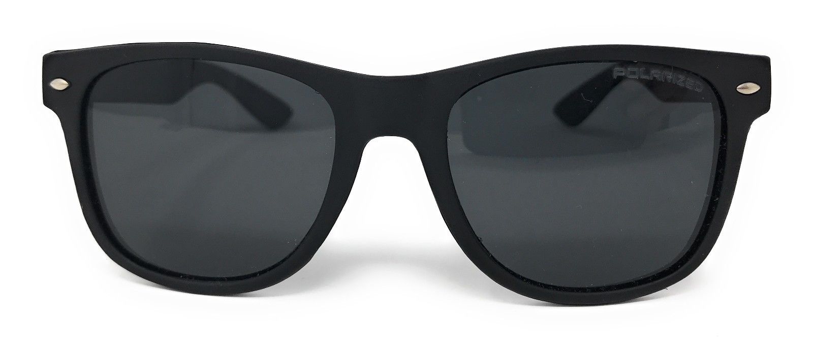 Classic Polarized Sunglasses Club Aviator Bamboo Sports Mirror Men's Women's-Black (lens) Black (frame)-