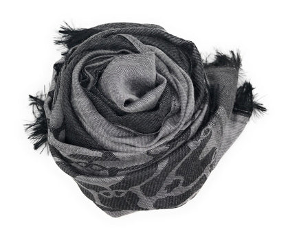Casaba Womens Royal Elegant Formal Silk Feel Scarves Scarf Shawl Light Wrap-Blue-
