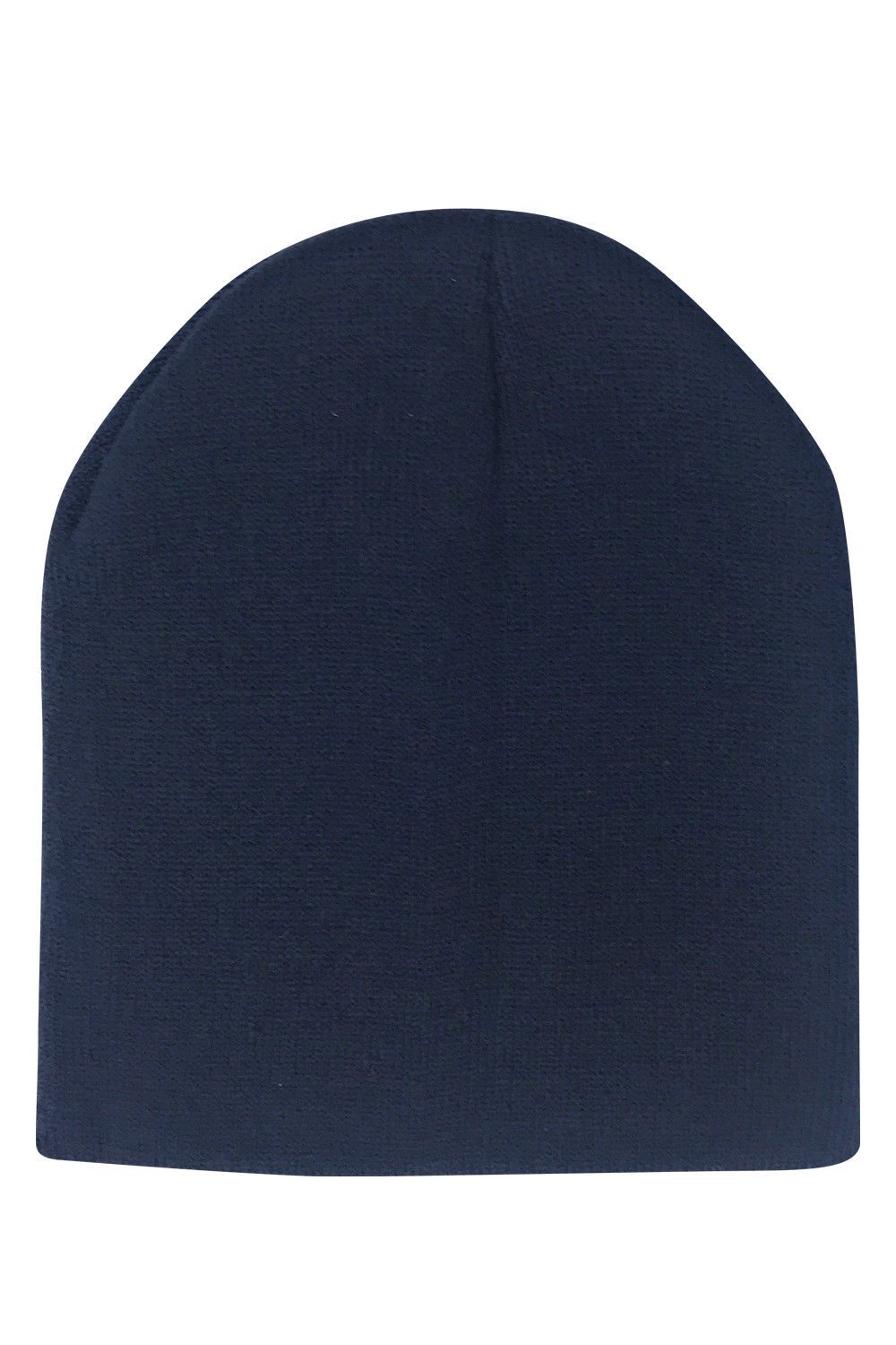 Casaba Beanies Hats Caps Short Uncuffed Knit Soft Warm Winter for Men Women-Black-