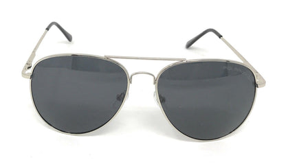 Classic Polarized Sunglasses Club Aviator Bamboo Sports Mirror Men's Women's-Black (lens) Black (frame)-