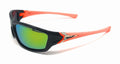 Classic Polarized Sunglasses Club Aviator Bamboo Sports Mirror Men's Women's-Mirror/Orange (Sports Eagle Slim)-