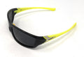 Classic Polarized Sunglasses Club Aviator Bamboo Sports Mirror Men's Women's-Black/Yellow (Sports Eagle Slim)-