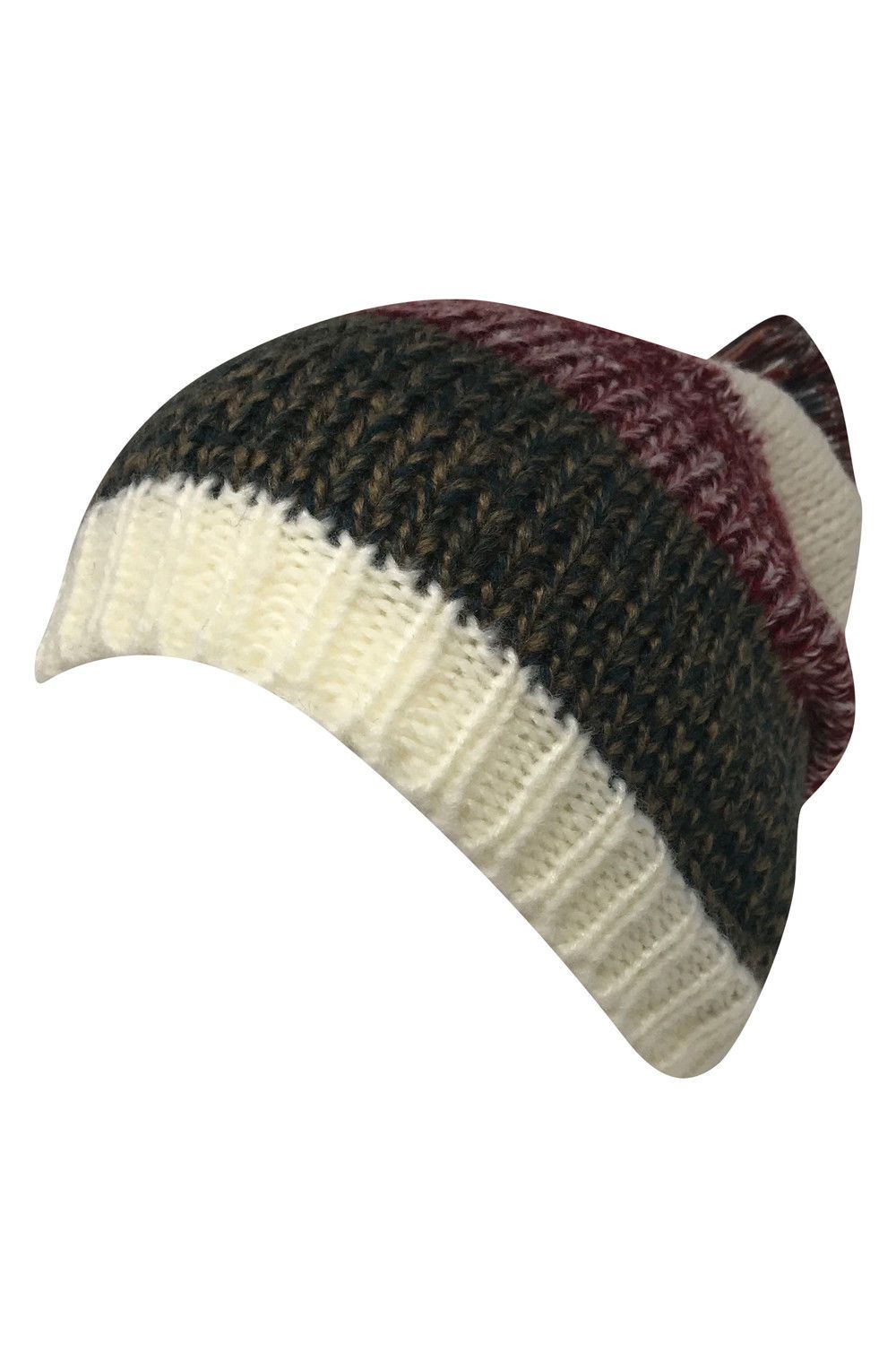 Casaba Festive Warm Winter Beanies Toboggan Pom for Men Women Thick Caps Hats-Black-