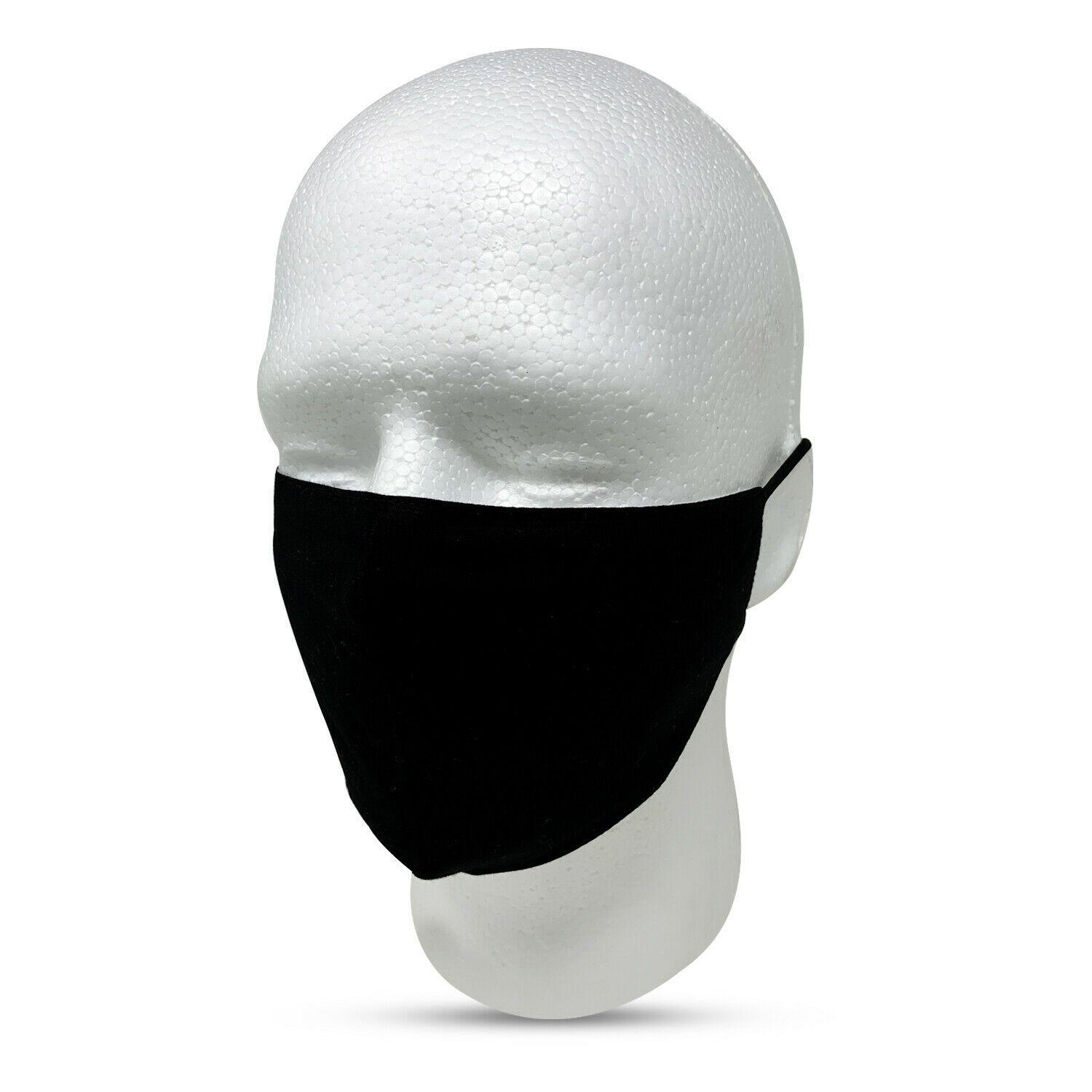 Custom Cotton Face Mask Cloth Masks Pack for Mouth Nose Washable Reusable Double Layer Adjustable Ear Unisex-1 Piece-