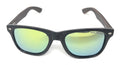 Polarized Sunglasses Classic Way Bamboo Mirror Mens Womens Teens-Green Mirror / Dark Bamboo-