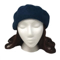 Casaba Women's Wool Warm Beret French Style Artsy Lightweight Fashion Hats Caps-Teal-