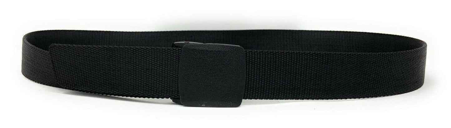 Casaba Stylish Webbed Belts for Men Women European Golf Style Perfect Fit-Black-Small (30"- 32")-