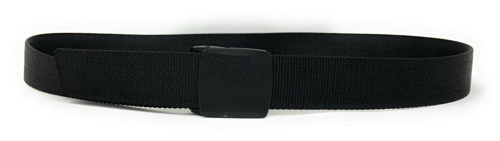 Casaba Stylish Webbed Belts for Men Women European Golf Style Perfect Fit-Black-Small (30"- 32")-