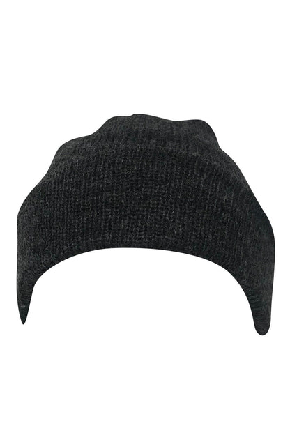 Casaba Winter Double Layer Beanies Toboggan Washed Skull Caps Hats for Men Women-Black-