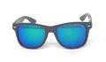 Polarized Sunglasses Classic Way Bamboo Mirror Mens Womens Teens-Green Mirror / Black (frame)-