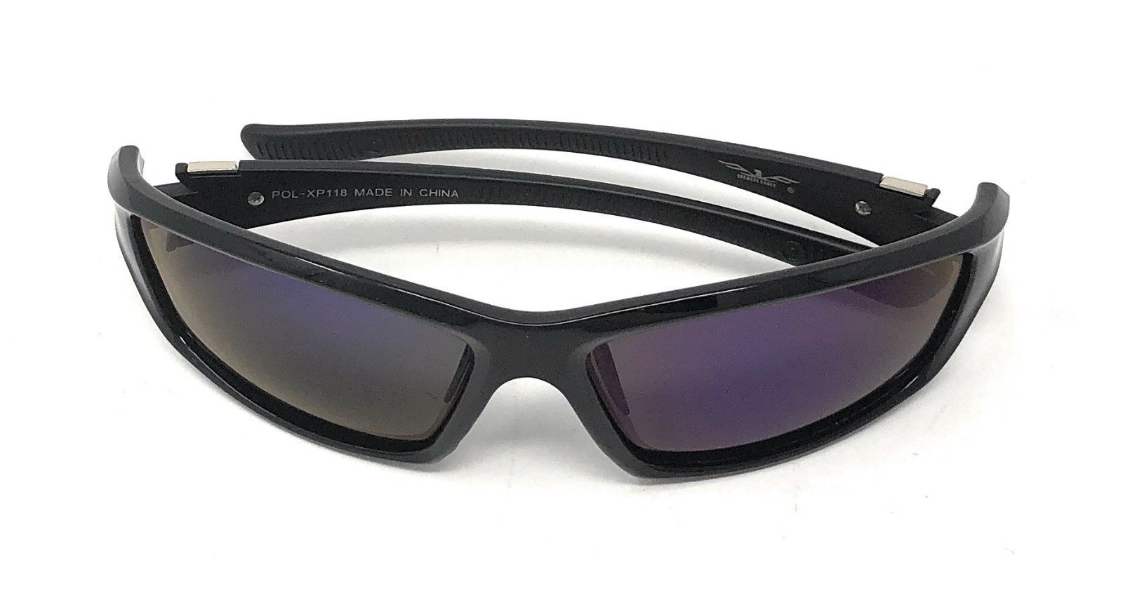 Classic Polarized Sunglasses Club Aviator Bamboo Sports Mirror Men's Women's-Black (lens) Black (frame)-