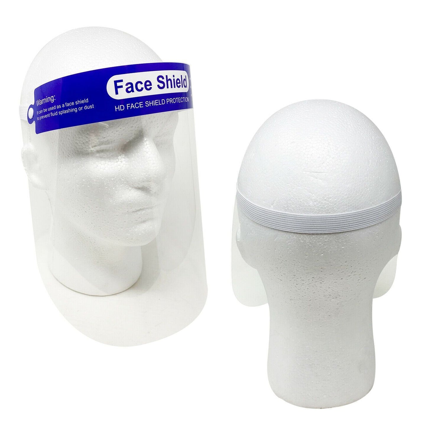 Safety Face Shield Mask Reusable Washable Protection Cover Anti Fog Anti-Splash-1 Piece-