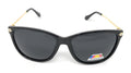 Classic Polarized Sunglasses Club Aviator Bamboo Sports Mirror Men's Women's-Black/Black (Women's Way)-