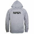 NASA Official Text Logo Hoodie Sweatshirts Unisex-Heather Grey-S-