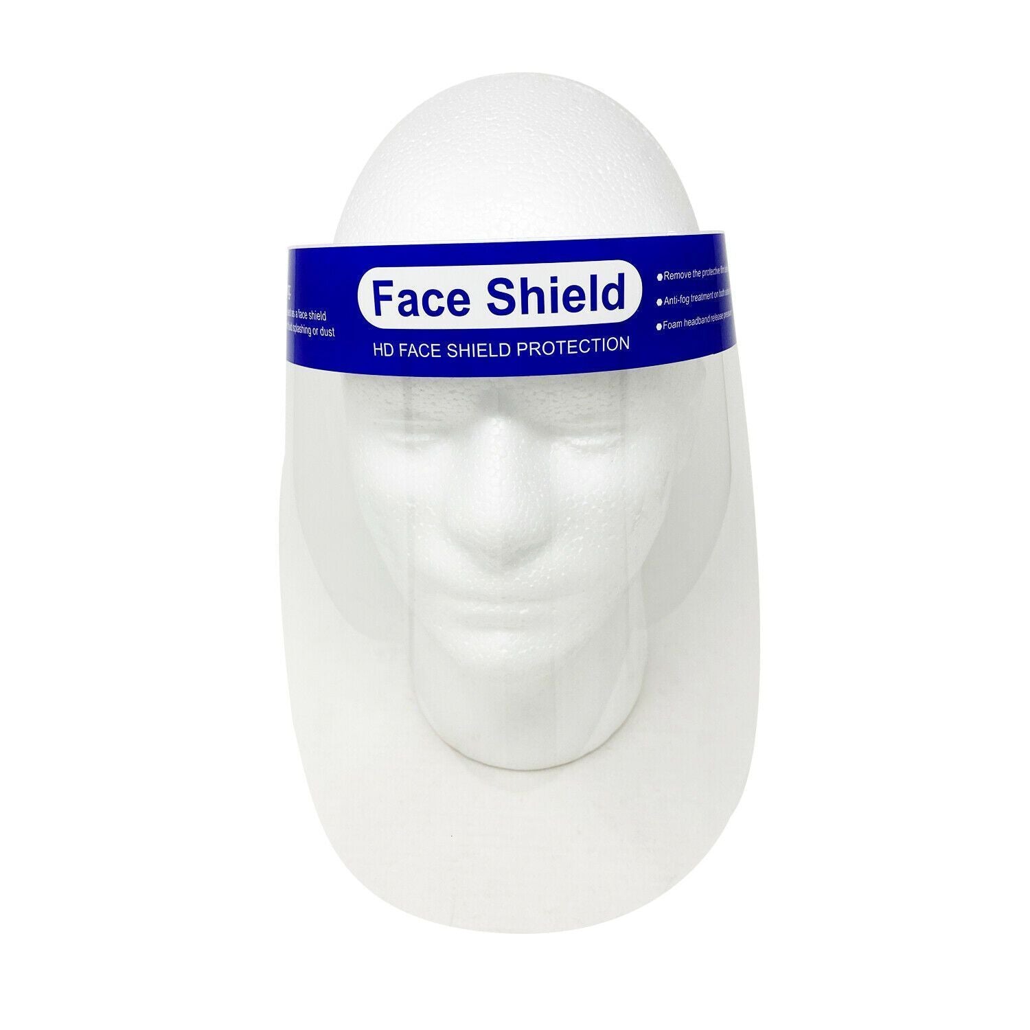 Safety Face Shield Mask Reusable Washable Protection Cover Anti Fog Anti-Splash-1 Piece-
