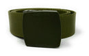 Casaba Stylish Webbed Belts for Men Women European Golf Style Perfect Fit-Olive Green-Small (30"- 32")- 2 image