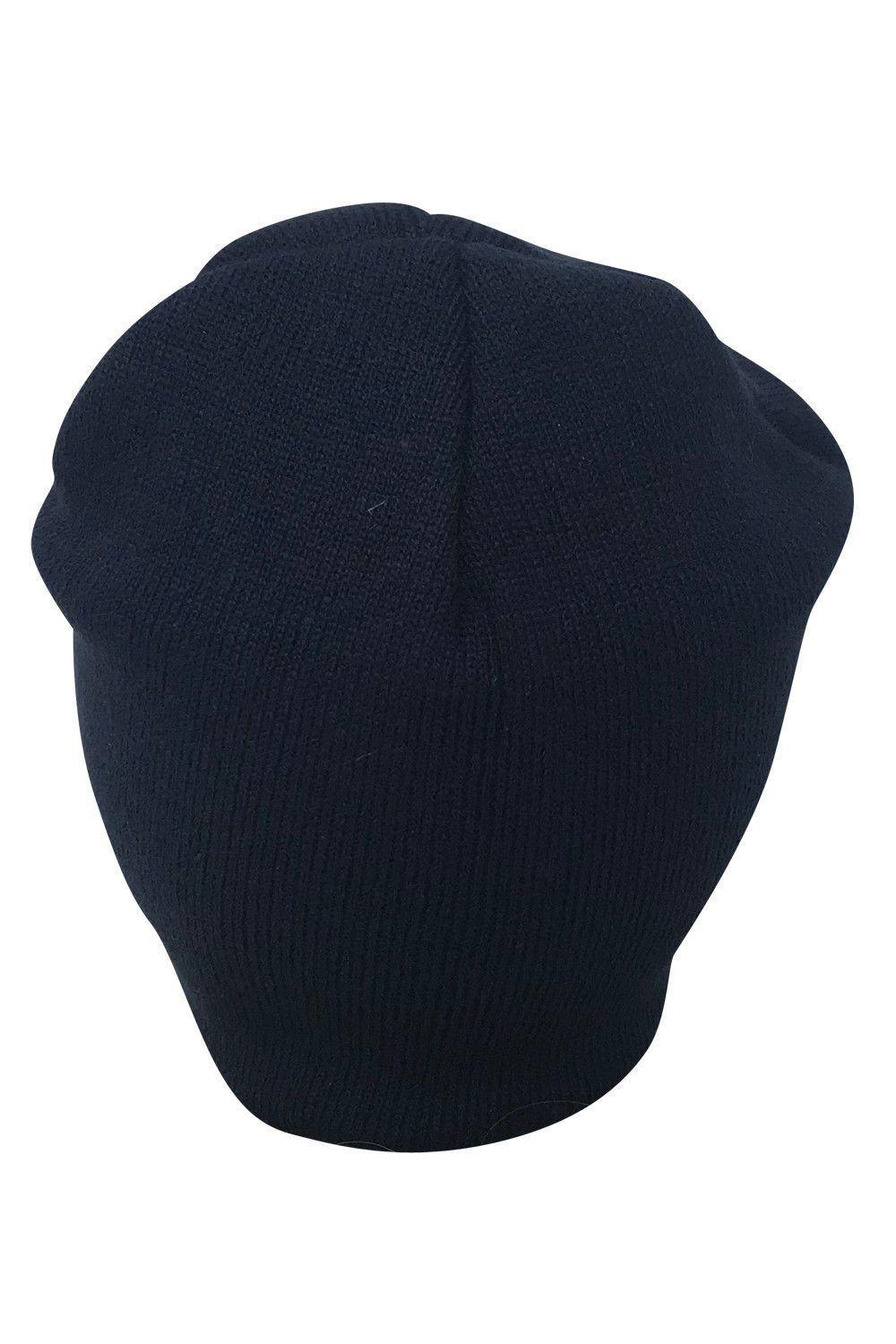 1 Dozen Casaba Warm Beanie Hat Cap for Men Women Short Ski Toboggan Knit Winter-Black-