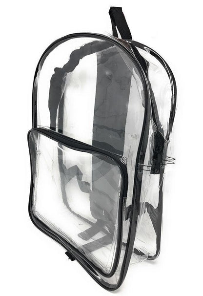 100 LOT CLEAR TRANSPARENT SCHOOL BAG BACKPACK SHOULDER TRAVEL BOOK WHOLESALE LOT-