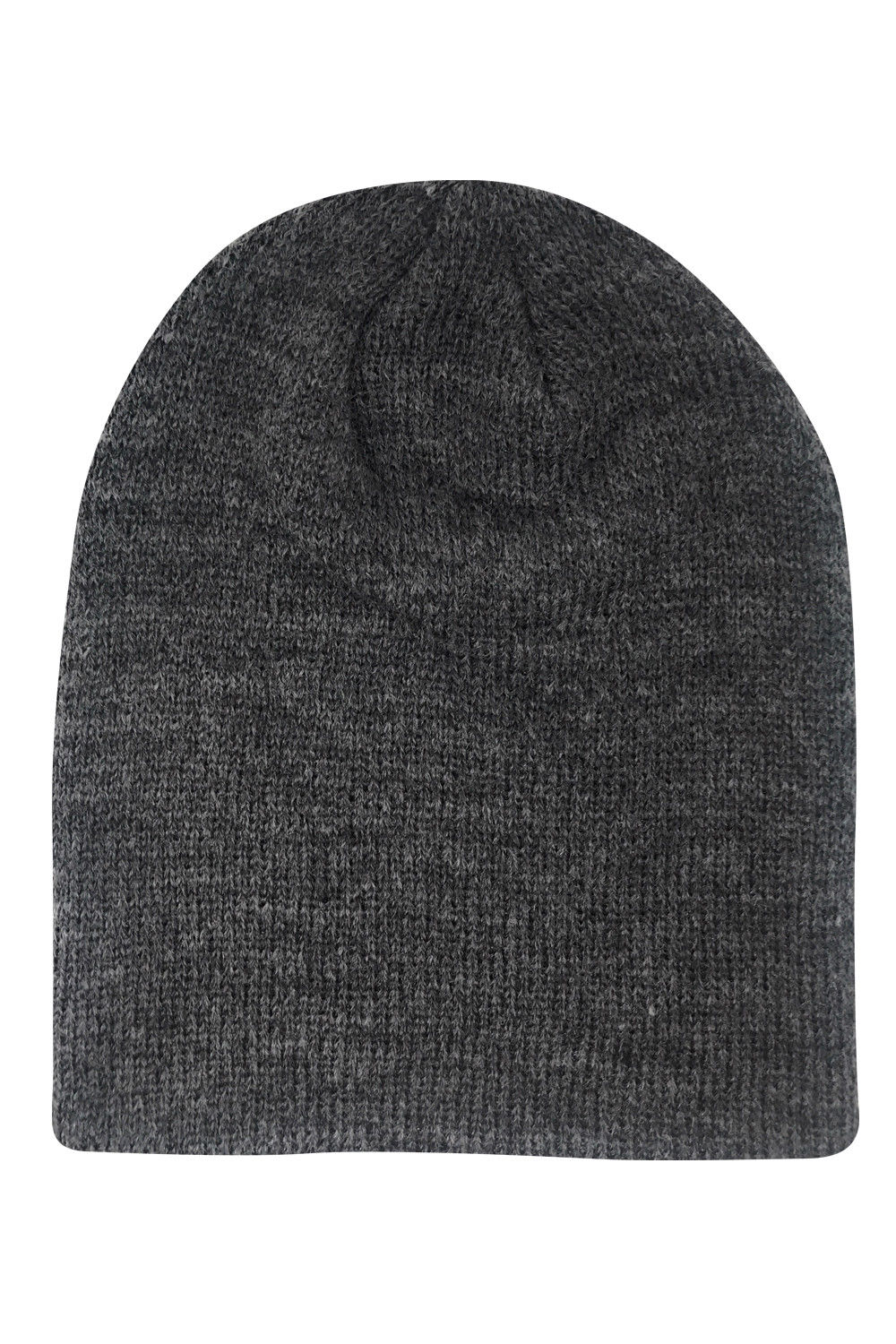 Casaba Winter Double Layer Beanies Toboggan Washed Skull Caps Hats for Men Women-Black-