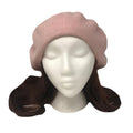 Casaba Women's Wool Warm Beret French Style Artsy Lightweight Fashion Hats Caps-Pink-