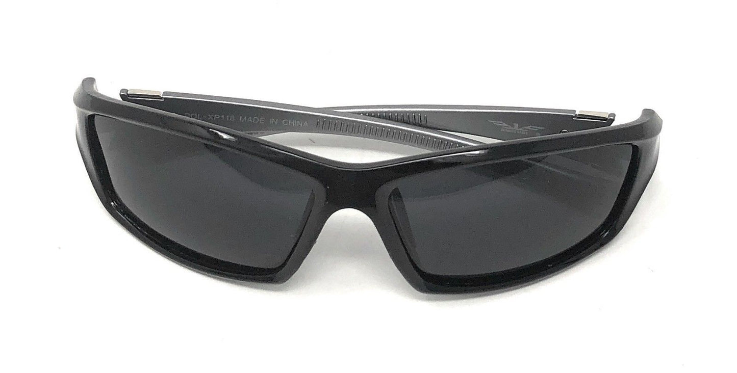 Classic Polarized Sunglasses Club Aviator Bamboo Sports Mirror Men's Women's-Black (lens) Black (frame)-