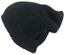 Casaba Winter Beanies Vintage Ripped Double Layer Slouch Caps Hats Men Women-Charcoal- 6 image
