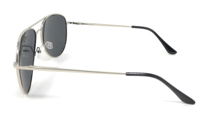 Classic Polarized Sunglasses Club Aviator Bamboo Sports Mirror Men's Women's-Black (lens) Black (frame)-