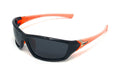 Classic Polarized Sunglasses Club Aviator Bamboo Sports Mirror Men's Women's-Black/Orange (Sports Eagle Slim)-