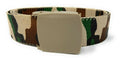 Casaba Stylish Webbed Belts for Men Women European Golf Style Perfect Fit-Desert Camouflage-Small (30"- 32")-