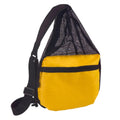 Large Big Backpack Rucksack Sack Pack Bag Zippered 11x18 Inch-Gold/Black-