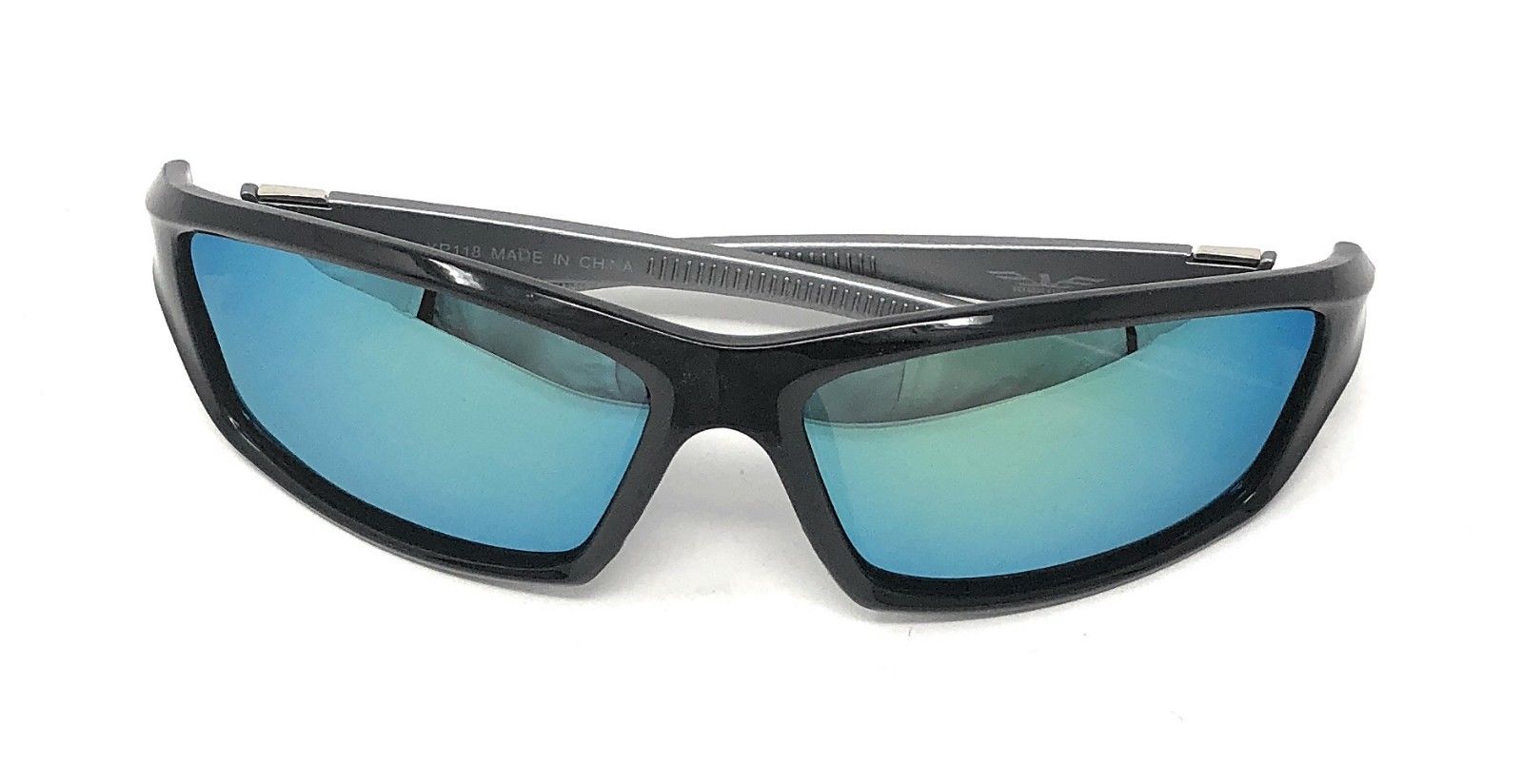 Classic Polarized Sunglasses Club Aviator Bamboo Sports Mirror Men's Women's-Black (lens) Black (frame)-
