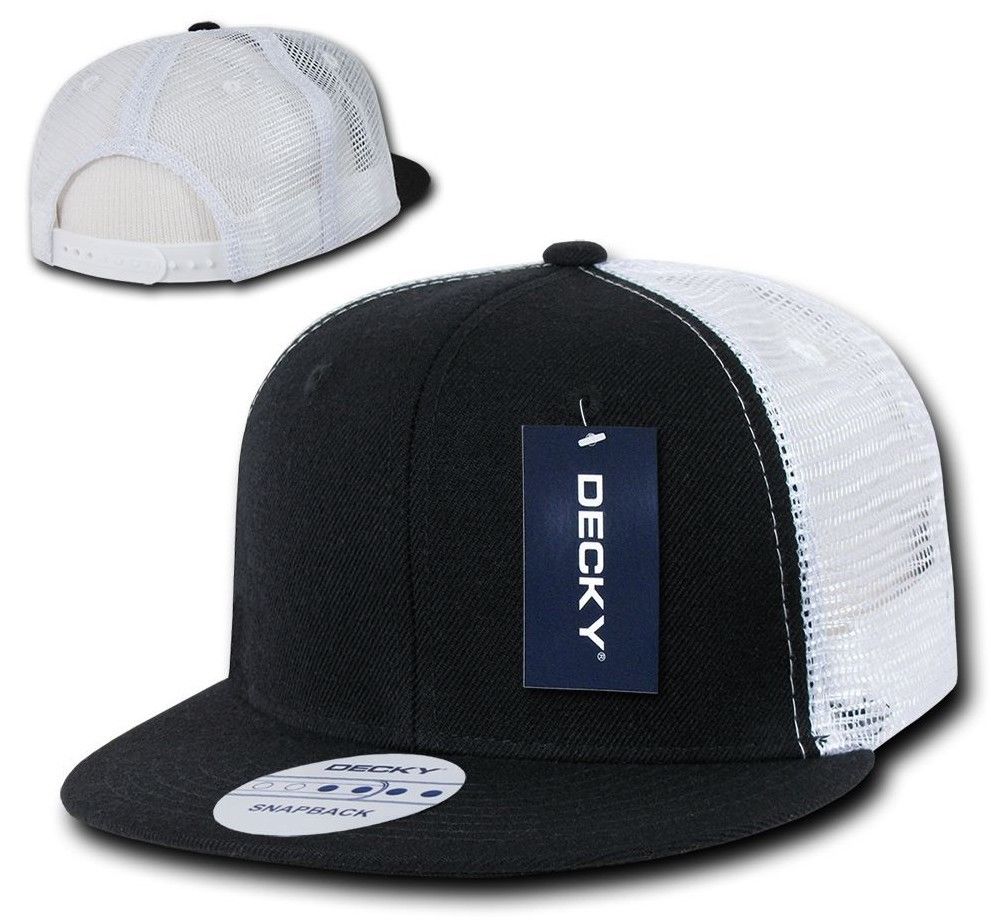 1 Dozen Flat Bill Trucker Baseball 6 Panel Caps Hats Camo Two Tone Wholesale Bulk-