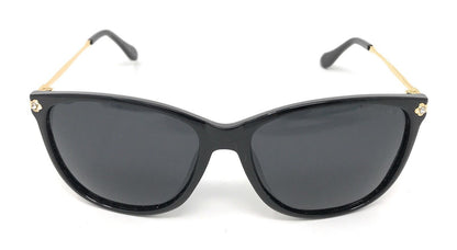 Classic Polarized Sunglasses Club Aviator Bamboo Sports Mirror Men's Women's-Black (lens) Black (frame)-