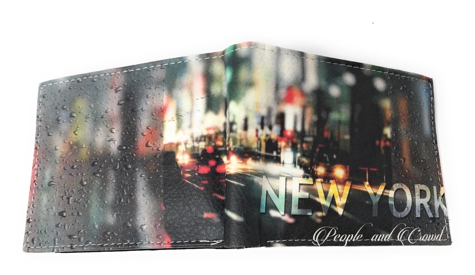Urban Trendy NY Fashion Bifold Printed Wallets In Gift Box Mens Womens Kids-LL-BLM-