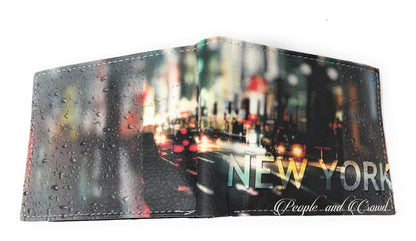 Urban Trendy NY Fashion Bifold Printed Wallets In Gift Box Mens Womens Kids-LL-BLM-