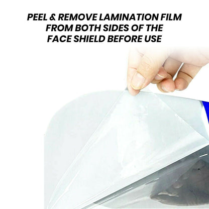 Safety Face Shield Mask Reusable Washable Protection Cover Anti Fog Anti-Splash-1 Piece-