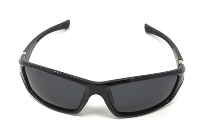 Classic Polarized Sunglasses Club Aviator Bamboo Sports Mirror Men's Women's-Black (lens) Black (frame)-