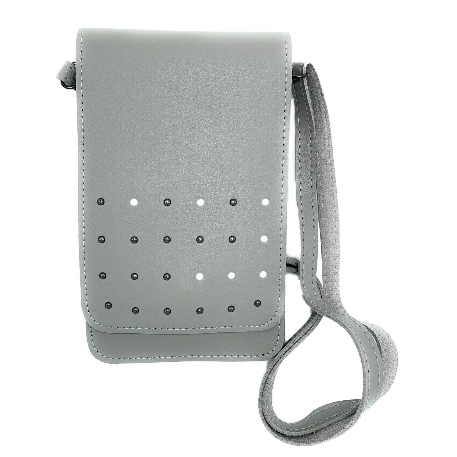 Empire Cove Womens Crossbody Bag with Clear Touchscreen Window Wallet Pouch Case-Black-