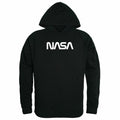 NASA Official Text Logo Hoodie Sweatshirts Unisex-Black-S-