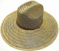 Stylish Straw Hats Caps Lifeguard Sombrero Postal Sun Beach Wide Brim Unisex-Plain-