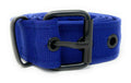 Casaba Canvas Belts Stylish 1 Hole Grommet Fabric Military Mens Women Unisex-Blue-Small (30"- 32")-