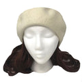 Casaba Women's Wool Warm Beret French Style Artsy Lightweight Fashion Hats Caps-White-