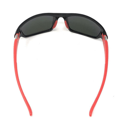 Classic Polarized Sunglasses Club Aviator Bamboo Sports Mirror Men's Women's-Black (lens) Black (frame)-