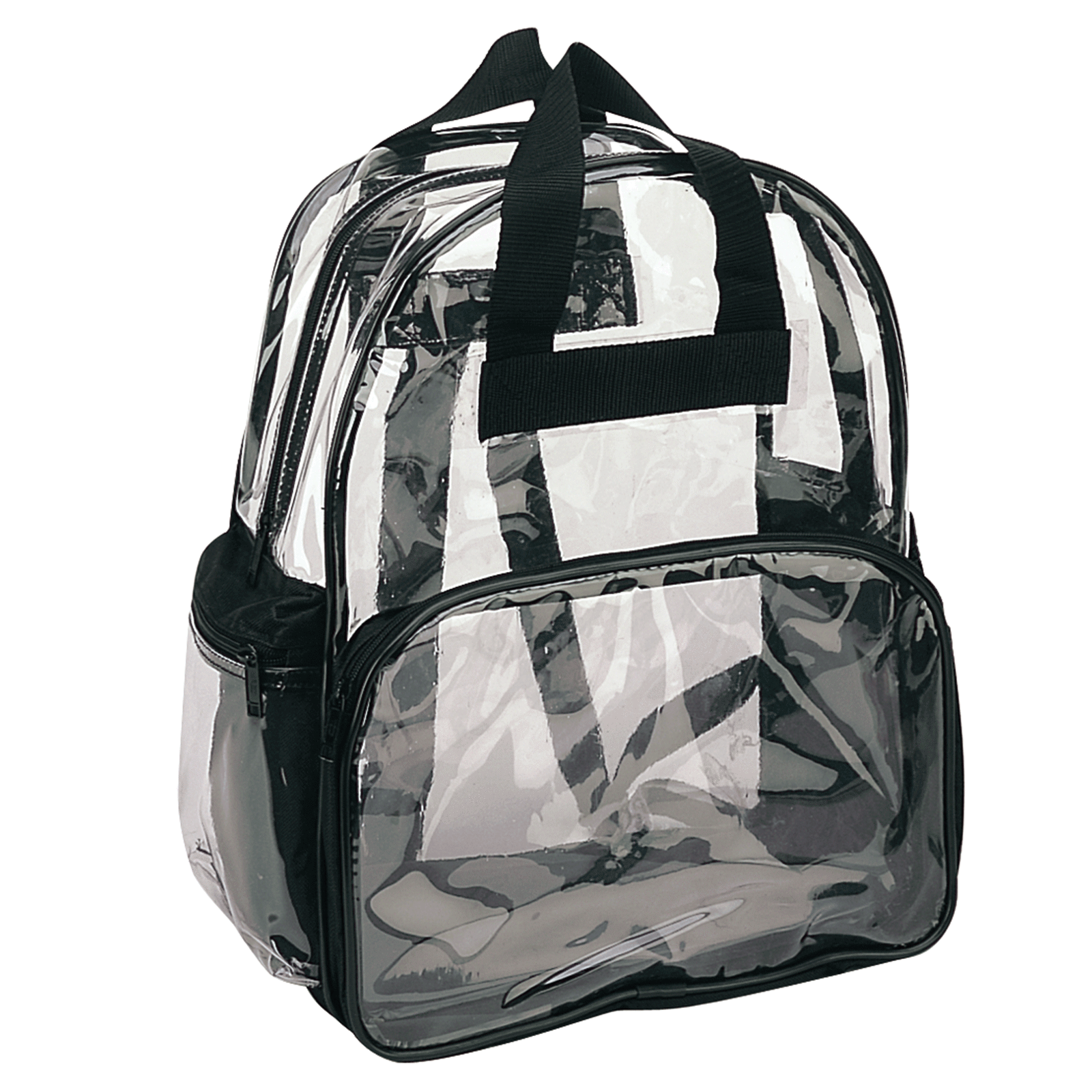 25 LOT CLEAR TRANSPARENT SCHOOL SECURITY BACKPACK BOOK BAGS 3 POCKETS WHOLESALE, Bags & Backpacks, Nissun, buddhablessu