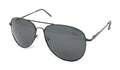 Classic Polarized Sunglasses Club Aviator Bamboo Sports Mirror Men's Women's-Black Clear/Black (Aviator)-