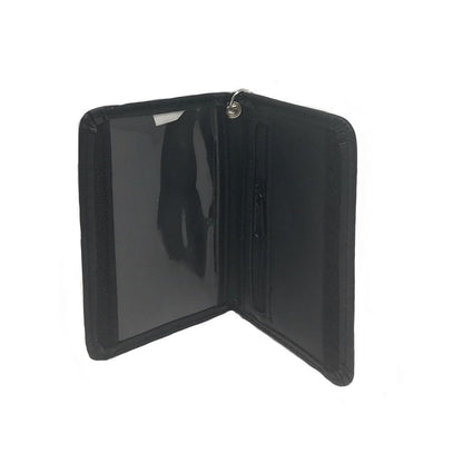 1 Dozen Slim Wallet Double ID Holder w/ Keys Ring Coin Pocket Wholesale Bulk-
