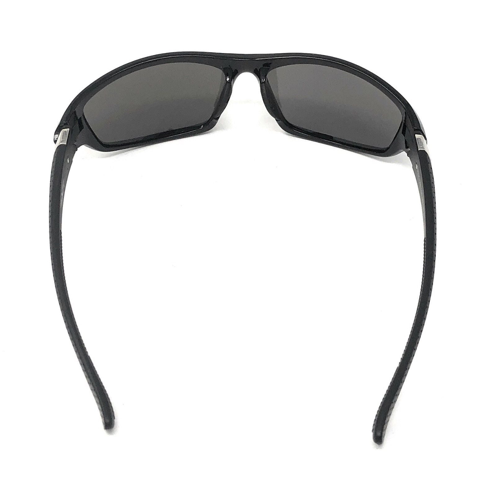 Classic Polarized Sunglasses Club Aviator Bamboo Sports Mirror Men's Women's-Black (lens) Black (frame)-