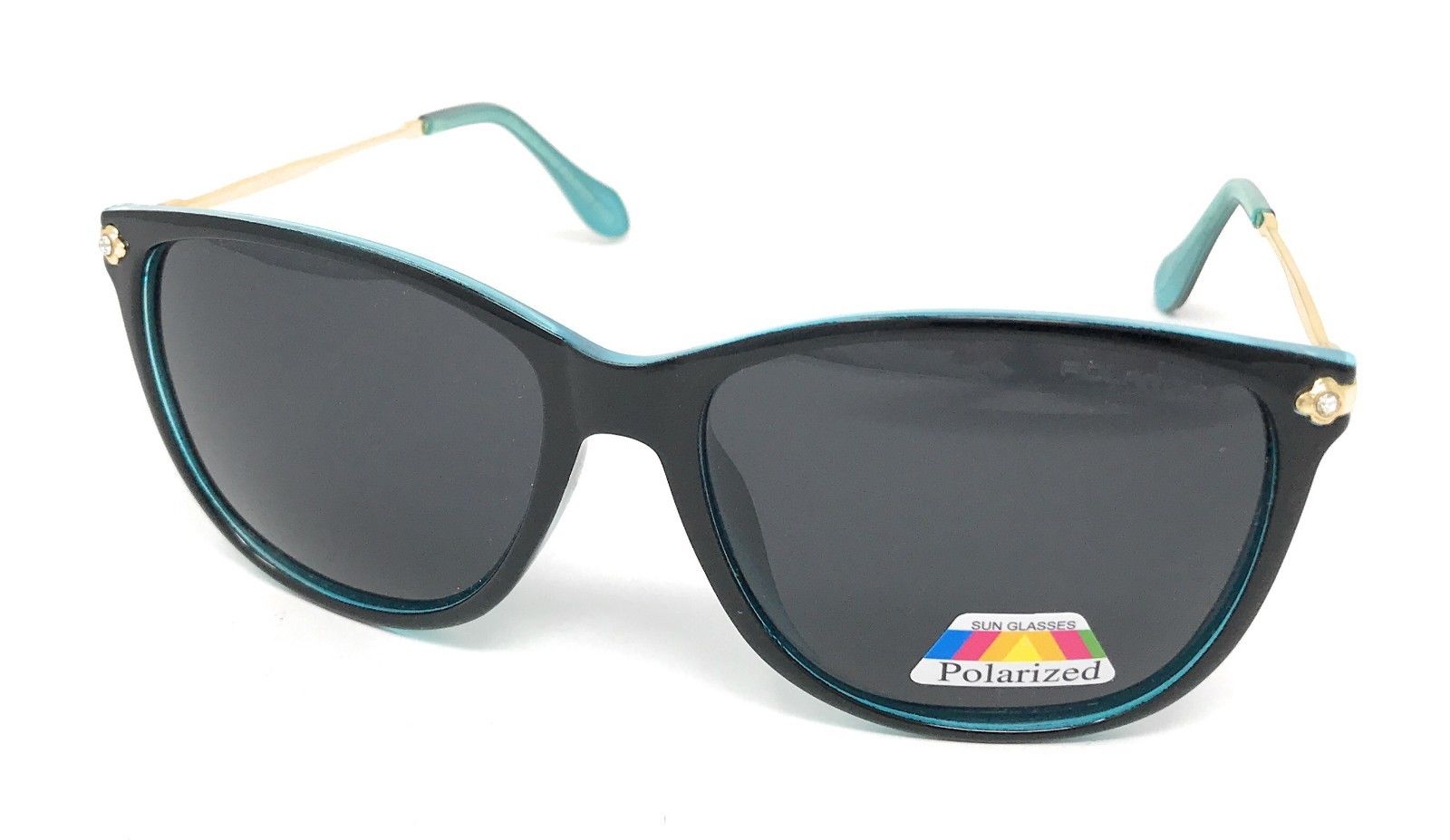 Classic Polarized Sunglasses Club Aviator Bamboo Sports Mirror Men's Women's-Black (lens) Black (frame)-