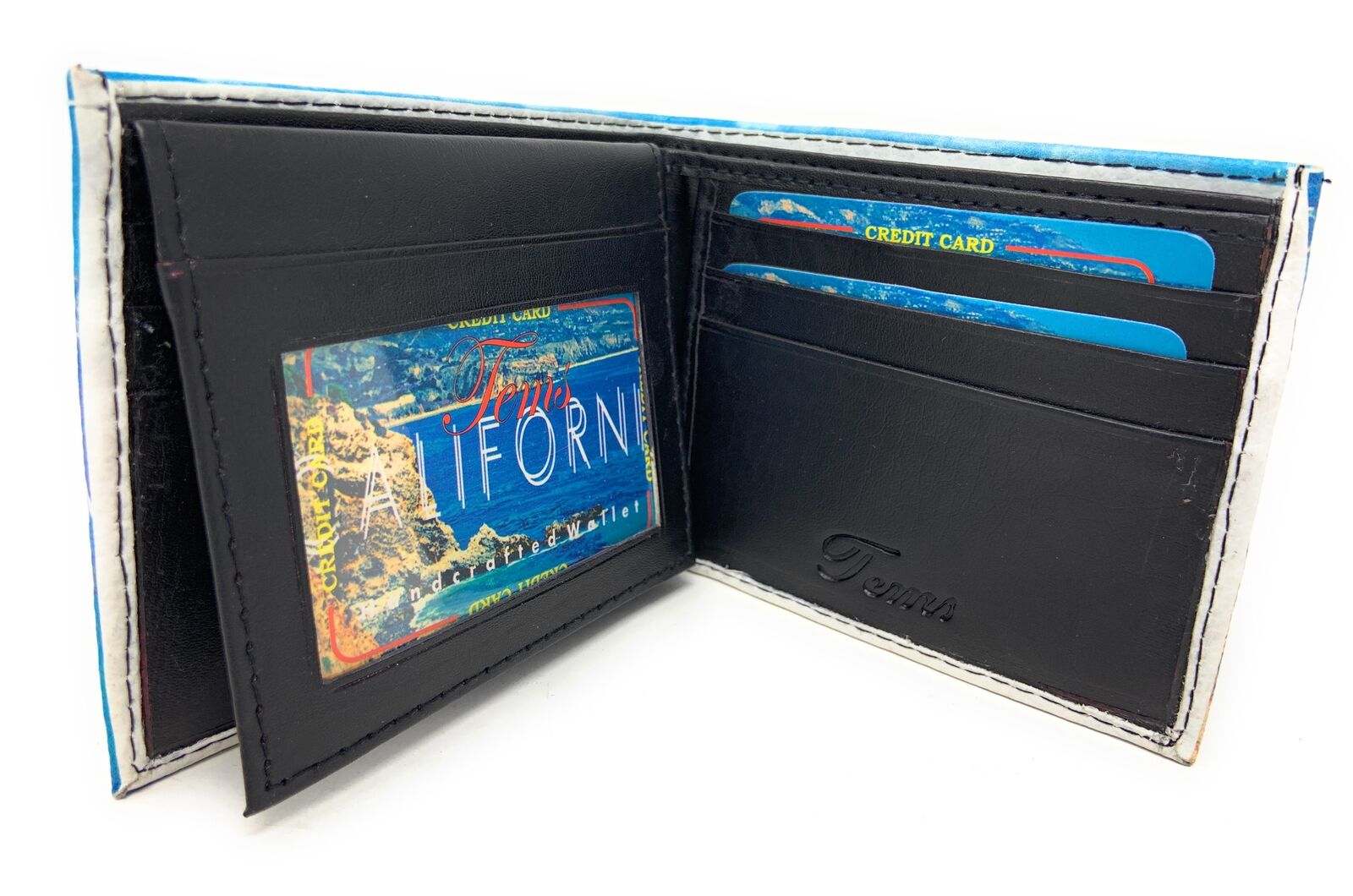 California Cali Bear Bifold Wallets In Gift Box Mens Womens Kids-Star-