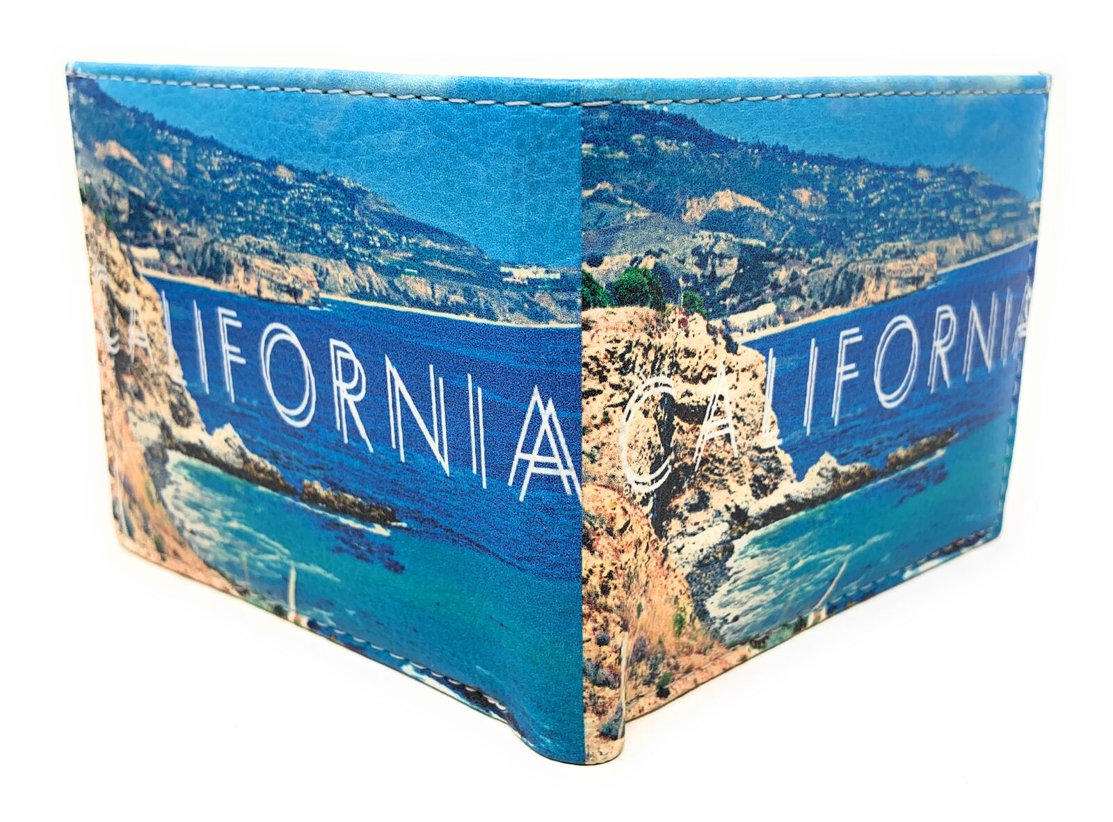 California Cali Bear Bifold Wallets In Gift Box Mens Womens Kids-Star-